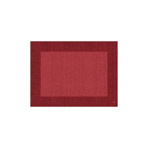 SET DE TABLE DUNICEL Linnéa bordeaux 30x40CM x500