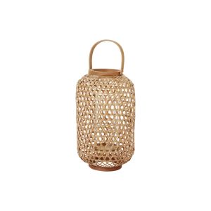 LANTERNE AREA bambou et verre grand modèle 40x23CM x2