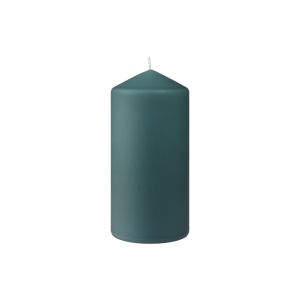 BOUGIE CYLINDRE mat Bleu océan 150x70MM 50 heures 6 x 2 paquets