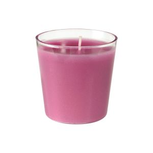 BOUGIE SWITCH N'SHINE recharge fuchsia 65x65MM 30 heures 6 x 2 paquets