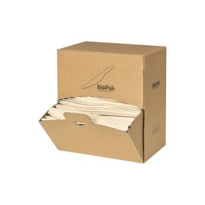 DISTRIBUTEUR de coteaux bois ciré 16,5cm 400 couteaux x5