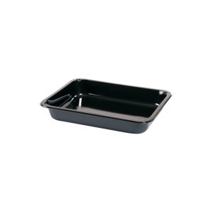 BARQUETTE ECOECHO CPET noir 1 compartiment 0,96L 225x175x34MM x 300