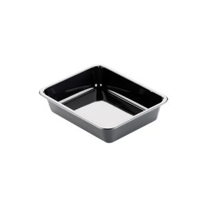 BARQUETTE ECOECHO CPET noir 1 compartiment 1,5L 225x7175x54MM x 270