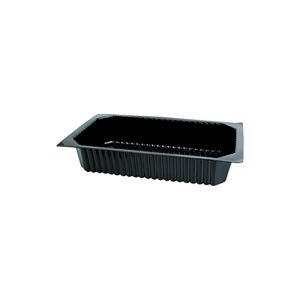 BARQUETTE GASTRONOMIQUE noire 1/4GN1 1,5L 265x162x50MM x200