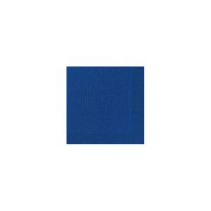 SERVIETTE OUATE bleu foncé 4 plis 40x40CM 50 x 6 paquets