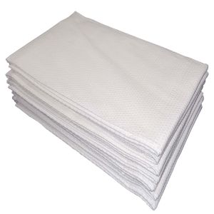 SERVIETTE DE BAIN SPUNLACE blanc 50g/m²  80x140CM 15 x5 sachets