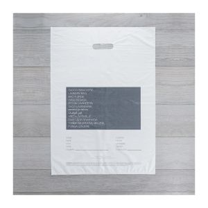 SAC A LINGE en plastique 60x40CM x100