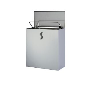 POUBELLE BRINOX MURALE brillante inox 10L