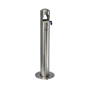 CENDRIER BIRKIN sur pieds inox brossé 4L