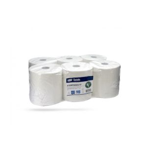 ESSUIE MAINS ROULEAU AUTOCUT blanc 150Mx18.10CM 2 plis x 6 rouleaux