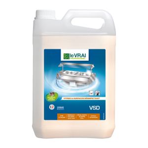 VSD détergent désinfectant toutes surfaces vitres 5L x4