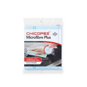 LAVETTE MICROFIBRE PLUS bleue 34x40CM lot de 5
