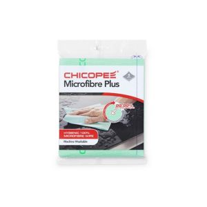 LAVETTE MICROFIBRE PLUS verte 34x40CM lot de 5
