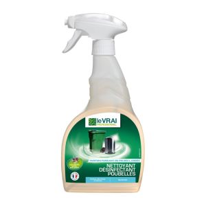 NETTOYANT DESINFECTANT POUBELLE pulvérisateur de 0,75L