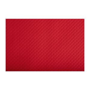 SET DE TABLE PAPIER GAUFRE rouge 30x40CM barquette x 500