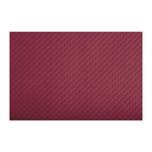 SET DE TABLE PAPIER GAUFRE bordeaux 30x40CM barquette x 500
