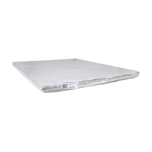NAPPE PAPIER GAUFREE blanc mat 0,7x1,10M x 200 nappes pliées
