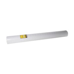 NAPPE PAPIER DAMASSEE blanc 1,20x100M le rouleau