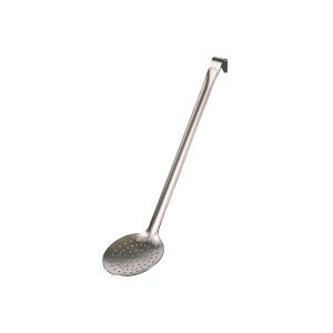 ECUMOIRE MONOBLOC inox diamètre 14CM longueur 53CM