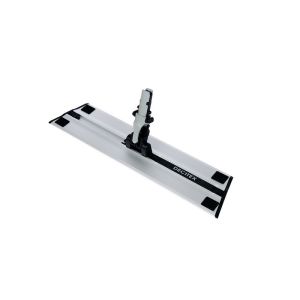 PLATEAU ALUMINIUM AVEC ROTULE MOBILE pour mop velcro 9x40CM