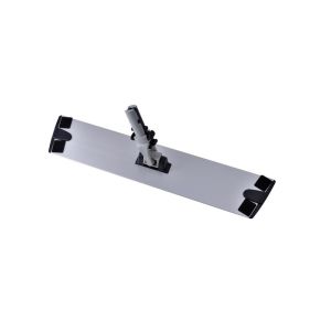 PLATEAU ALUMINIUM AVEC ROTULE ERGONOMIQUE pour mop velcro 8x40CM