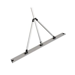 PLATEAU ALUMINiUM AVEC ROTULE ERGONOMIQUE pour mop velcro 8x120CM