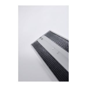 REGLETTE VELCRO pour plateau alu/ergoslider noir 55CM Lot de 2