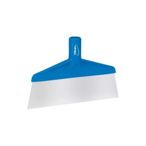 GRATTOIR A MAIN lame inox bleue pour table et sol 260MM
