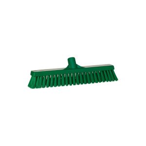 BALAI pour tous types de sol vert fibre souple dure 410MM