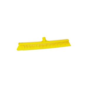 BALAI DROIT grande largeur jaune fibre souple 610MM