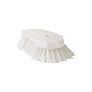BROSSE PAPILLON A MAIN XL blanc fibre extra dure 250MM