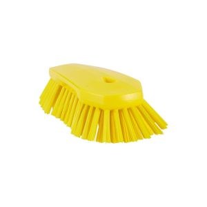 BROSSE PAPILLON A MAIN XL jaune fibres extra dures 25CM