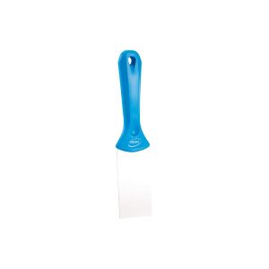 GRATTOIR A MAIN lame inox bleu 50MM