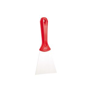 GRATTOIR A MAIN lame inox rouge 100MM