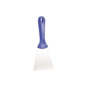 GRATTOIR A MAIN lame inox violet 100MM
