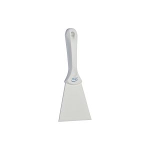 GRATTOIR A MAIN lame nylon blanc 100MM