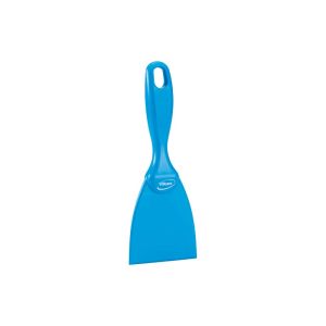 GRATTOIR A MAIN petite spatule bleu 75MM