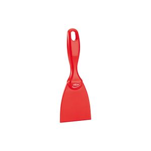 GRATTOIR A MAIN petite spatule rouge 75MM