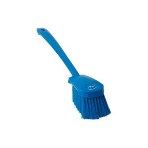 BROSSE GLACAGE manche long bleue fibre souple 415MM