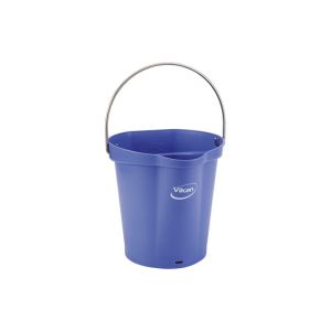 SEAU alimentaire gradué avec bec verseur violet 6L