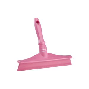 RACLETTE DE TABLE monolame ultra hygiènique rose avec mini manche 245MM