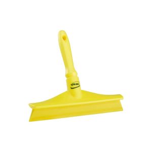 RACLETTE DE TABLE monolame ultra hygiènique jaune avec mini manche 245MM