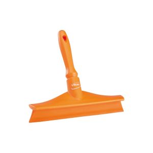 RACLETTE DE TABLE monolame ultra hygiènique orange avec mini manche 245MM