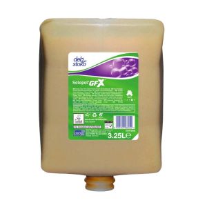 SOLOPOL GFX mousse lavante d'atelier puissante pour les mains 3,25L x4