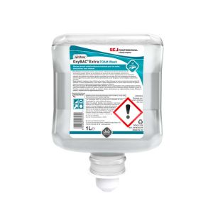 OXYBAC XTRA FOAM WASH mousse lavante désinfectante pour les mains 1L x6