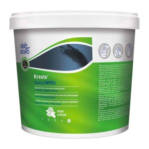 KRESTO SPECIAL WIPES LINGETTES nettoyantes solvantées mains 4 seaux x150