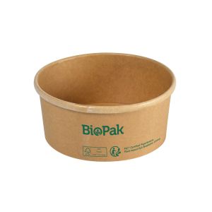 BOITE RONDA SLIM biopack rond 117x117x255mm 350ML marron x525