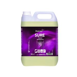 SURE CLEANER DISINFECTANT nettoyant désinfectant concentré 5L x2