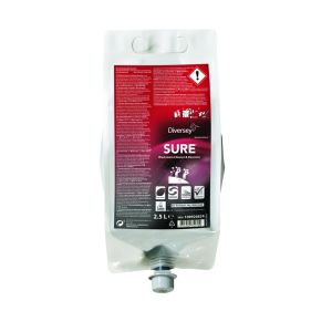 SURE WASHROOM CLEANER & DESCALER Détergent détartrant sanitaire QS 2x2.5L