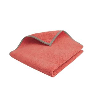 LAVETTE MICROFIBRE PREMIUM 300G rouge 38x38CM x 5